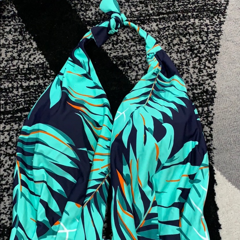 Floral bathing suit